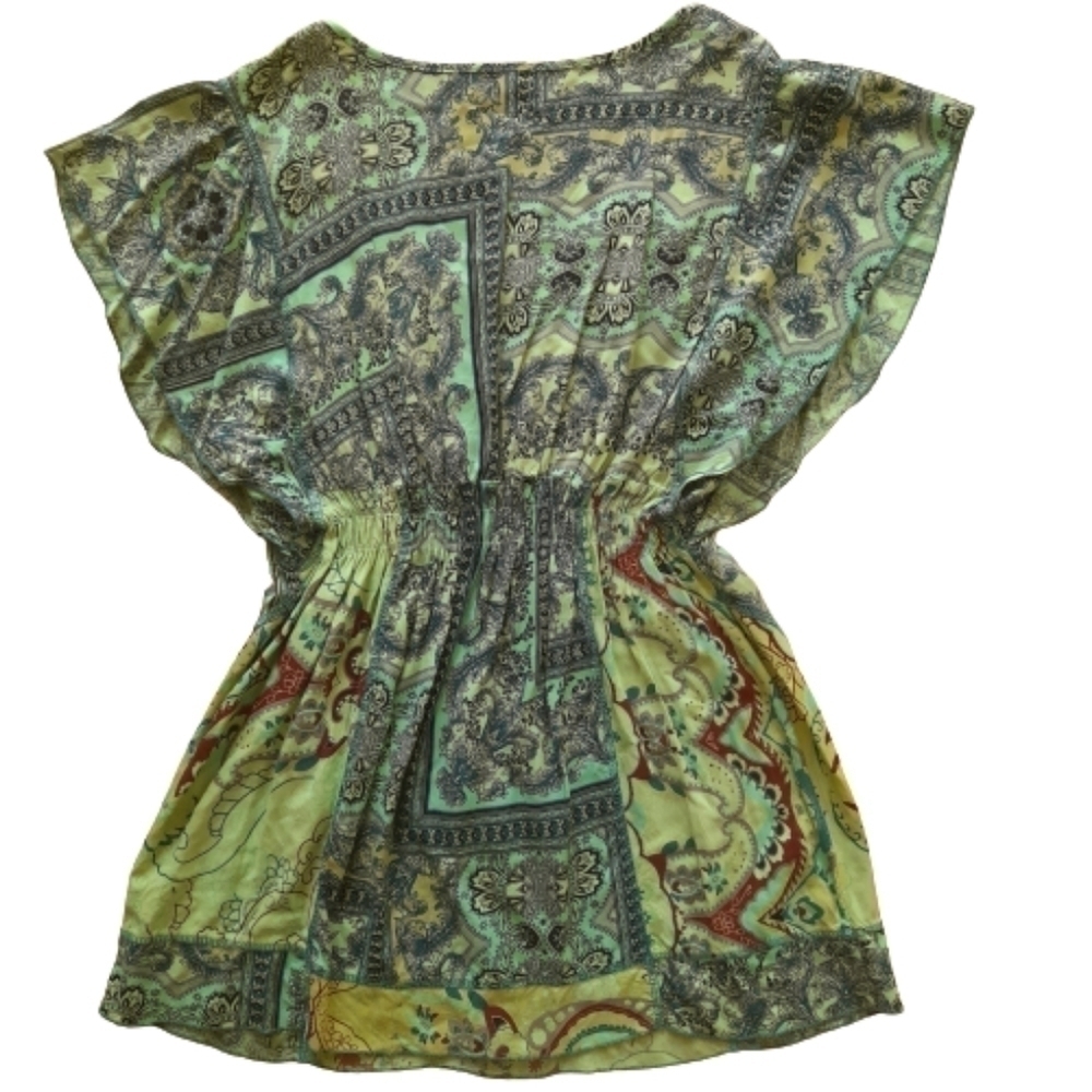 One World Live and Let Live tunic top Large - Picture 7 of 13